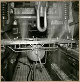 Tvättmedelspåsprutning under lok.