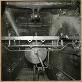 Tvättmedelspåsprutning under lok.