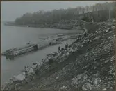 Dubbelspårsbyggnaden mellan Alingsås - Olskroken. 