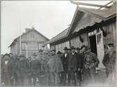 Rekognosering av Inlandsbanan.
Starten.
Nytt stationshus uppbyggt 1960 efter brand. Station anlagd 1888. Tvåvånings stationshus i trä.