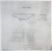 Album med fotografier från Bohusbanan.
Ritningar tillhörande Bohusbanans tekniska verk.
Vägbro vid Svinbacka.