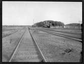 Hölö station vid 8,195 kilometer. Statsbanan Järna - Norrköping.