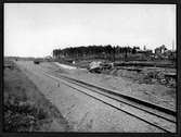 Enstaberga station vid 65,250 kilometer. Statsbanan Järna - Norrköping.