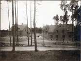 Bostadshus vid Södertälje Södra station.