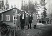 Från vänster: Ingrid Andersson, Ingemar Aldenby, Ingeborg Andersson, Oskar Rapp och Siri Andersson.