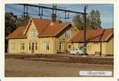 Station anlagd 1893. En- och en halvvånings stationshus i trä. Mekanisk växelförregling .Ursprungligt tänkt namn troligen STORLÅNGTRÄSK.