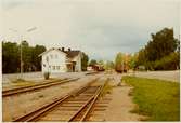 Söderfors station omkring år 1972.