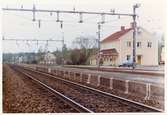 Hamrångefjärden station omkring år 1972.