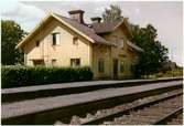 Djurås station omkring år 1972.