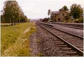 Djurås station omkring år 1972.