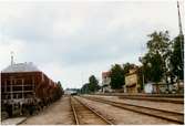 Mora station omkring år 1972.