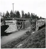 Banbyggnad Inlandsbanan.
Vägport vid Jokkmokk.