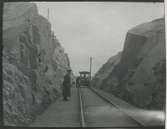 Dubbelspårsbanbyggnad Göteborg - Alingsås, mellan år 1911 - 16.
Denna sträcka består av 2 bandelar (Göteborg - Lerum nr 347 och Lerum - Alingsås nr 346.)