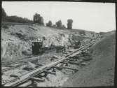 Dubbelspårsbanbyggnad Göteborg - Alingsås, mellan år 1911 - 16.
Denna sträcka består av 2 bandelar (Göteborg - Lerum nr 347 och Lerum - Alingsås nr 346.)