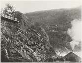 Vy på linbanan vid Hundalen efter Ofotsbanan