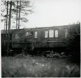 Personvagn vid lokstallet i Matfors.