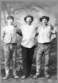 Porträtt taget i samband av byggandet av Järnvägen Rög - Eslöv 1897.
