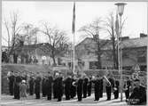 Musikframträdande vid invigningen av eldriften på sträckan Härnösand - Sollefteå - Långsele.