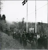 Från invigningen av elektrifieringen Järpen - Storlien.