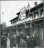 Från elektrifieringsinvigningen Östersund - Storlien.