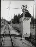 På linjen mellan Stockholm - Göteborg. El-driften av västra Stambanan.