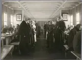 I Haparanda efter gudstjänsten 1917-03-06.