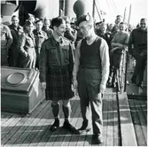 Krigsfångar i samband med krigsfångeutväxlingen i södra Sverige under Andra Världskriget.