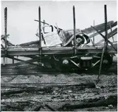 Skador efter brand i tåg och snögalleri vid Riksgränsen.