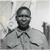 Afrikansk militär ombord på Drottning Victoria.