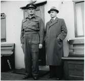 Ombord på Drottning Victoria.