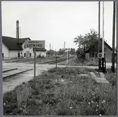 Järnvägsövergång vid Linderöd.