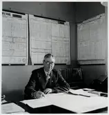 Statens Järnvägar, SJ personal, Personaltrafikbyrån, N. Fries.