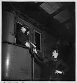 Lokföraren får sin order.