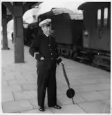 Stins Fährne vid Tillberga station.