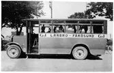 Gotland Järnväg, GJ. Landsvägsbuss.