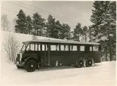 Omnibuss från 1930-talet. Varberg-Borås-Herrljunga Järnväg, VBHJ.