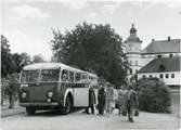 Statens Järnvägar, SJ Buss 1098-T vid Skoklosters Slott.