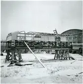 Statens Järnvägar, SJ buss 1071 efter kollison.