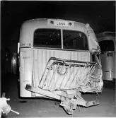 Statens Järnvägar, SJ buss 1234 krockskadad.