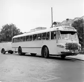 Statens Järnvägar, SJ buss 2027 SCANIA-VABIS BF63  kaross Hägglund & Söner, Örnsköldsvik Bulldog.