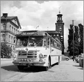 AEC Regal MK III B1 turistbuss. (AB Linjebuss International). Statens Järnvägar, SJ buss 2286.