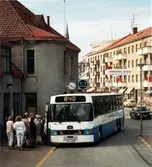 Statens Järnvägar, SJ buss 2305 vid Lysekil station.