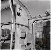 Inredning i en buss. Scania-Vabis.