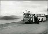 Statens Järnvägar, SJ buss 1877 på Nordkalotten.