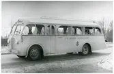Buss från A-B Kullens Omnibustrafik med SJ emblem levererad 1939-01-24.