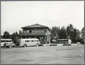 Busstation.