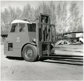 Större gaffeltruck, Statens Järnvägar, SJ 1704 i Göteborg.