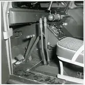 Förarutrymmet i den så kallade 