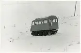 Statens Järnvägar, SJ bandvagn 9007, specialbyggd åt Statens Järnvägar på 1950-talet.