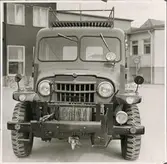 En av Statens Järnvägar´s bogserbilar.